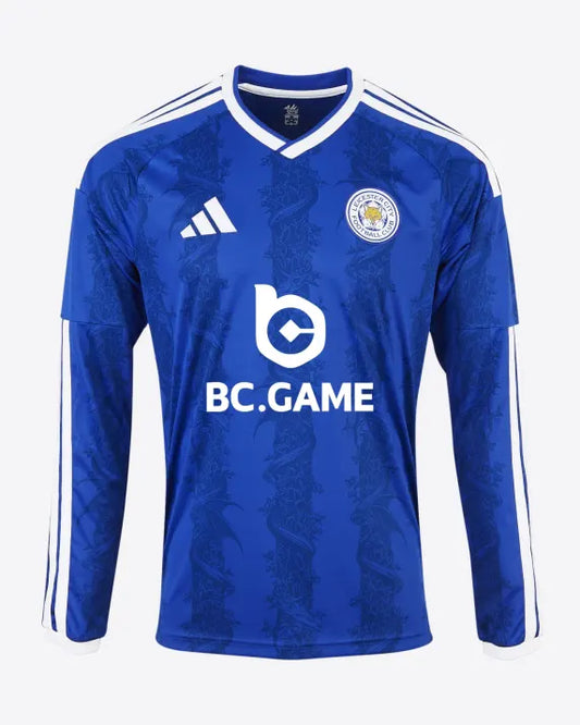 Leicester City 26/27 Home Long Sleeve Jersey - Fan Version