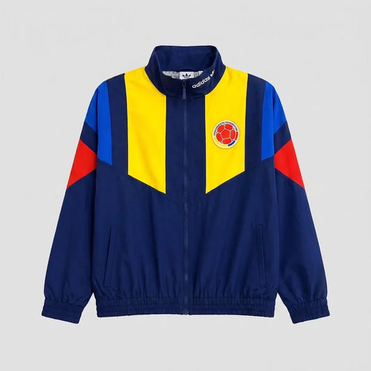 Colombia 2026 Windbreaker Jacket - Blue/Yellow
