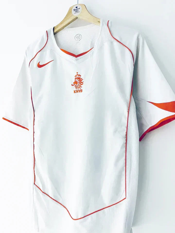 Netherlands 2004 Away Retro Shirt