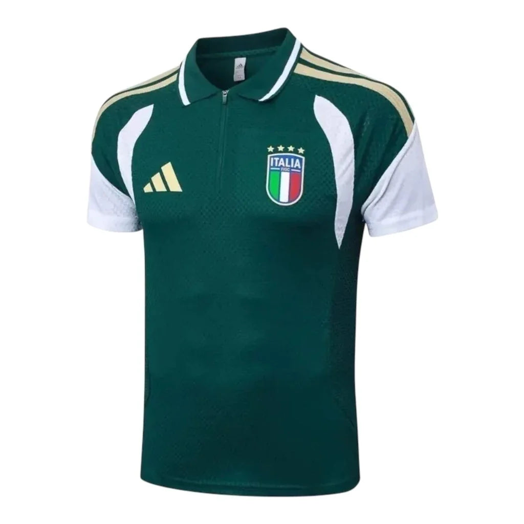 Italy 2026 Training Polo Shirt - Green
