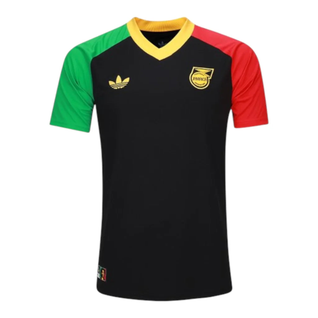Jamaica 2026 Training T-Shirt - Black/Red/Green