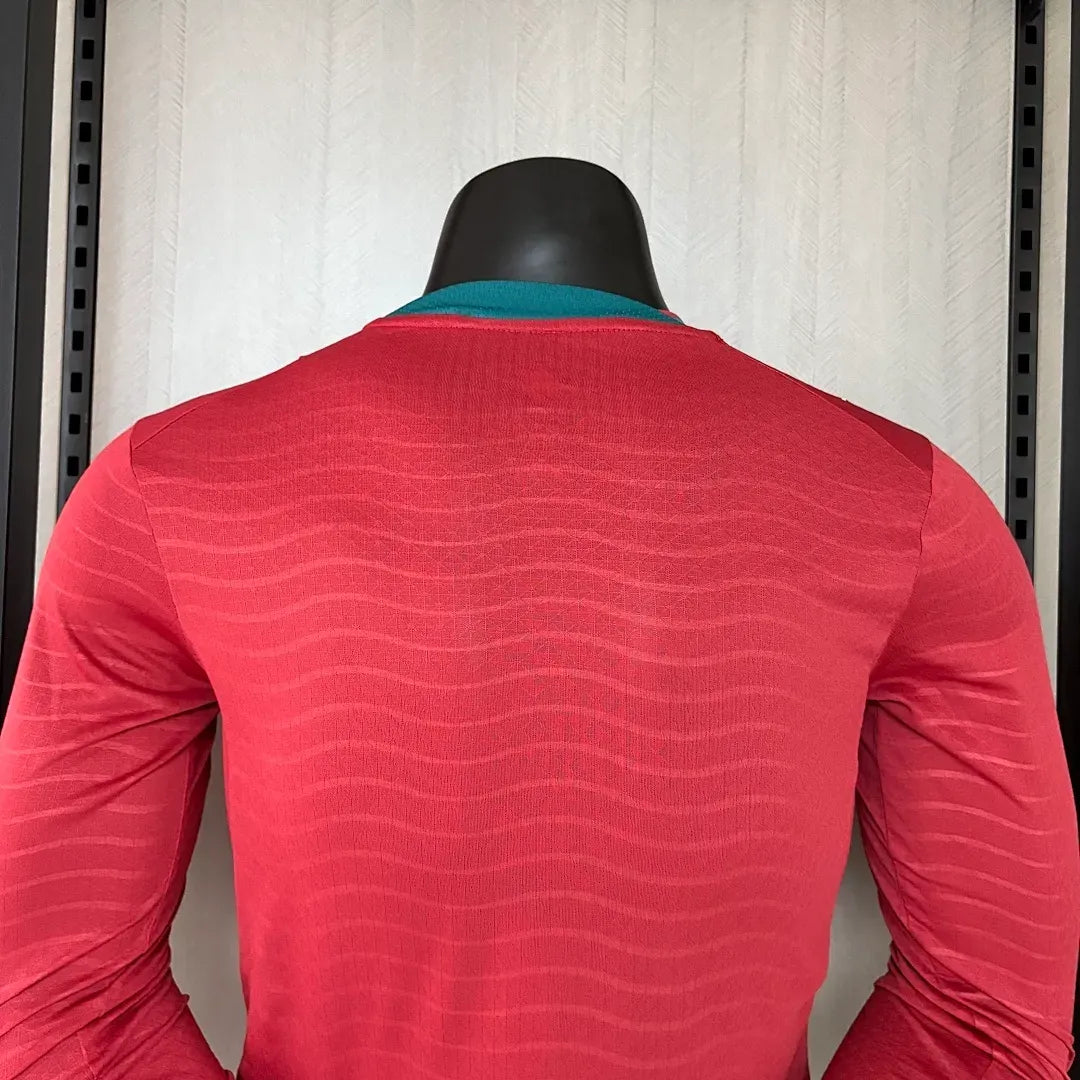 Portugal 2026/27 Home Long Sleeve Jersey - Player Version