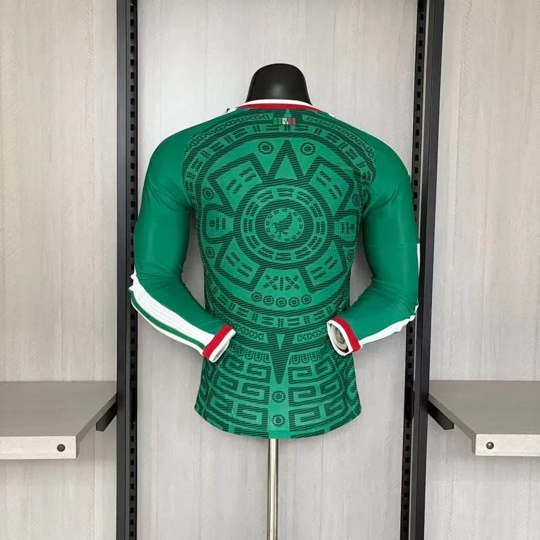 Mexico 2026/27 Home Long Sleeve Jersey - Player Version