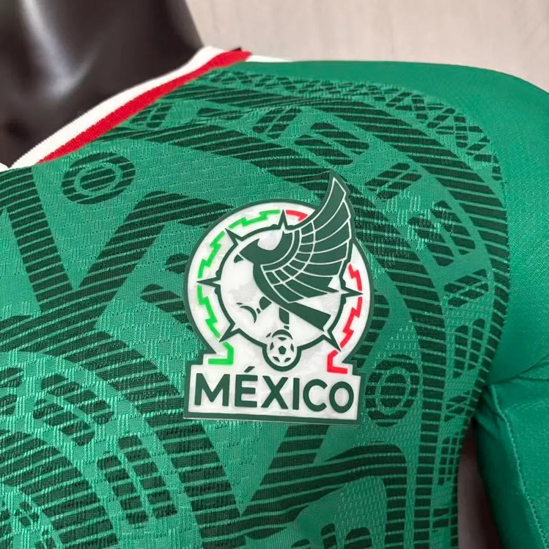 Mexico 2026/27 Home Long Sleeve Jersey - Player Version