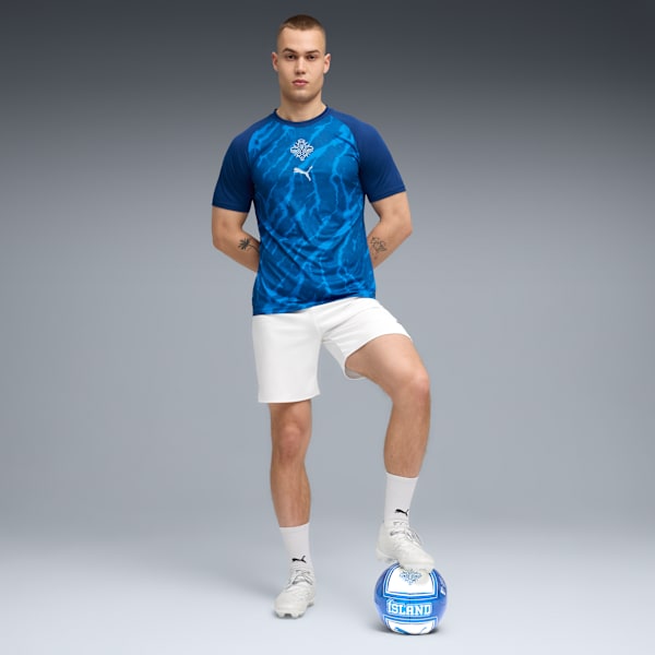 Iceland 2026 Pre-Match T-Shirt - Blue