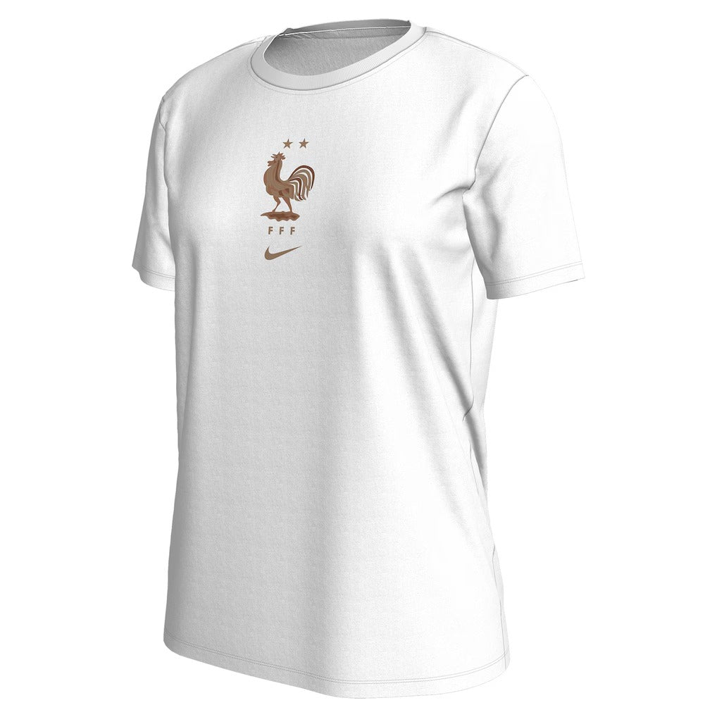 France 2026 Women's Crest T-Shirt - White