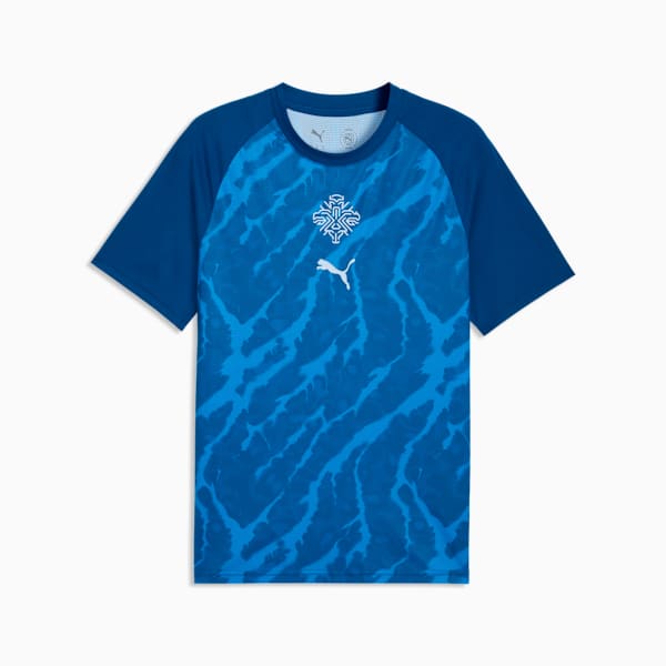 Iceland 2026 Pre-Match T-Shirt - Blue