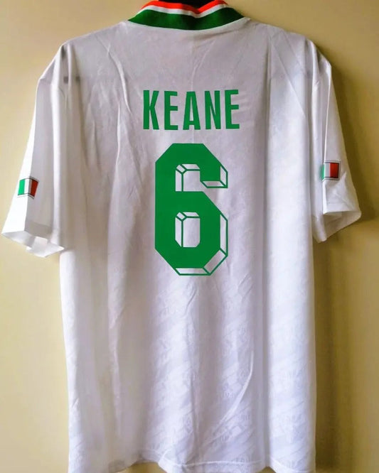 Ireland 94/95 Away Retro Shirt - KEANE #6