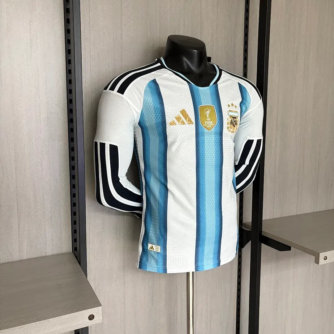 Argentina 2026/27 Home Long Sleeve Jersey - Player Version
