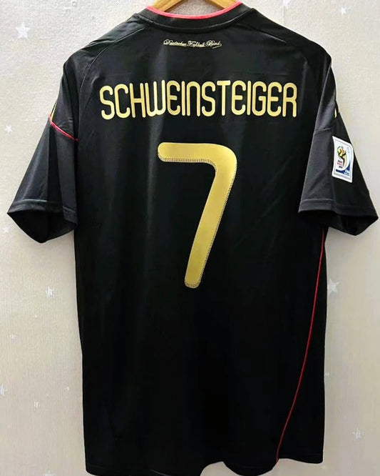 Germany 10/11 Away Retro Shirt - SCHWEINSTEIGER #7 (+Patches)