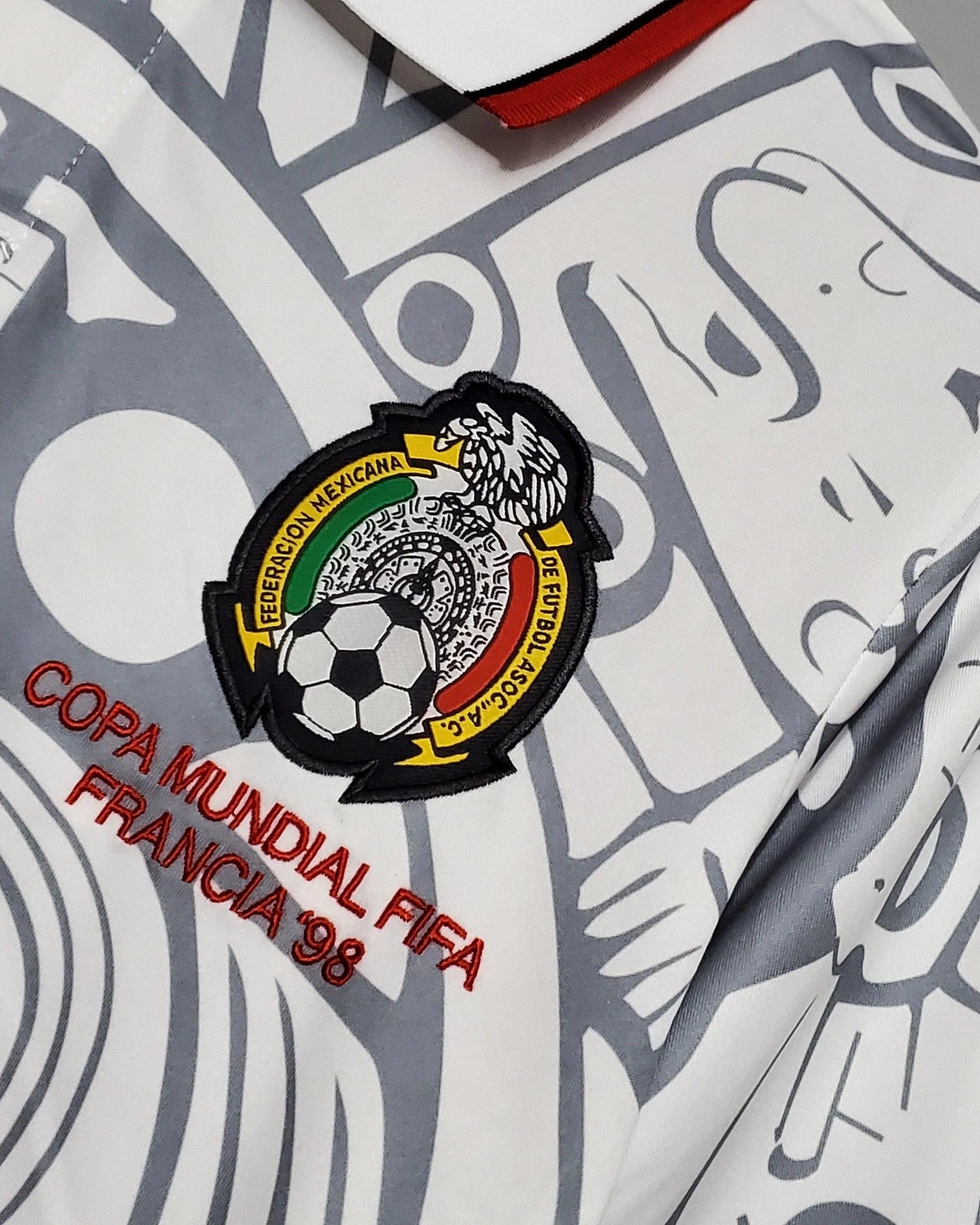 México 98/99 Away Retro Shirt - Blanco #11