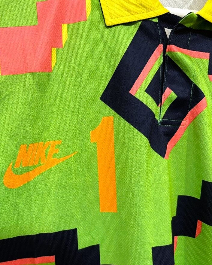 México 94/95 goalkeeper Home Retro Shirt - CAMPOS #1