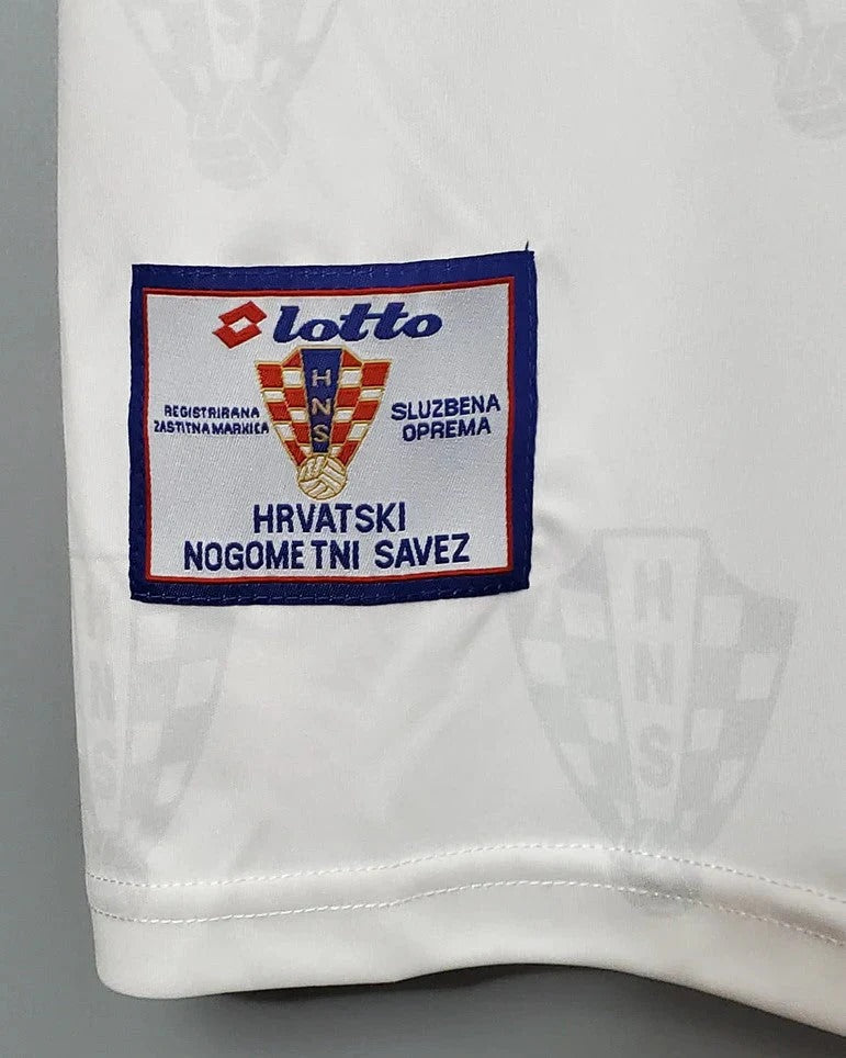 Croatia 98/99 Home Retro Shirt - Šuker #9
