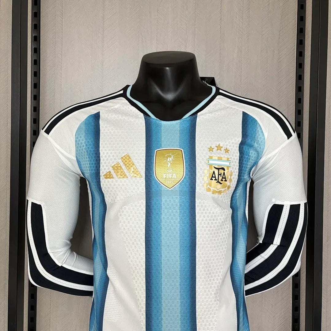 Argentina 2026/27 Home Long Sleeve Jersey - Player Version