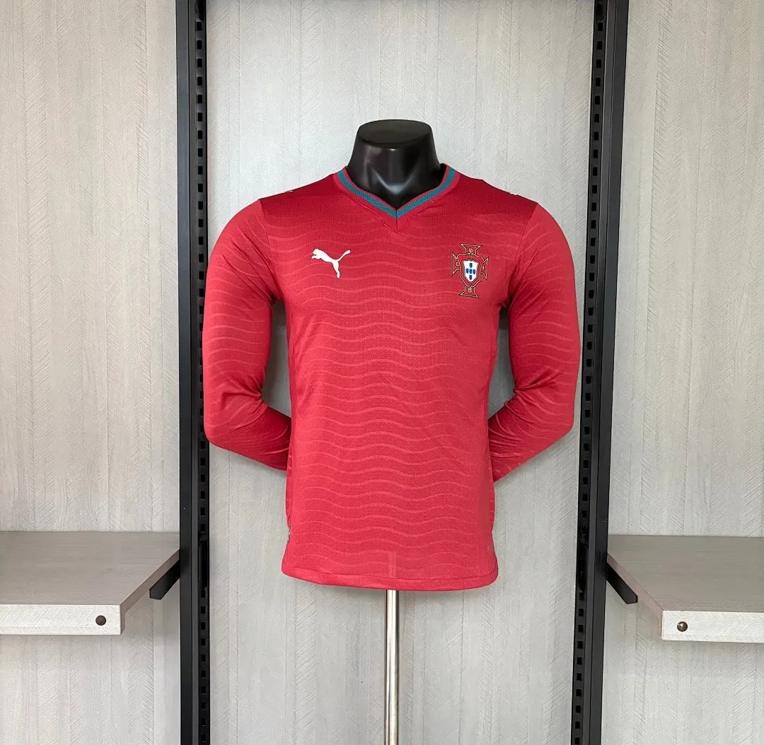 Portugal 2026/27 Home Long Sleeve Jersey - Player Version