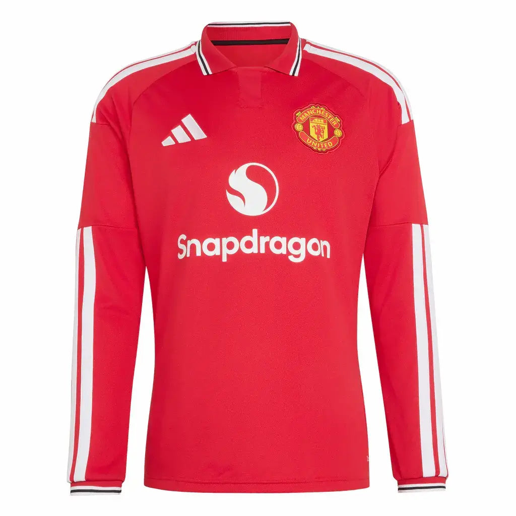 Manchester United 26/27 Home Long Sleeve Jersey - Fan Version