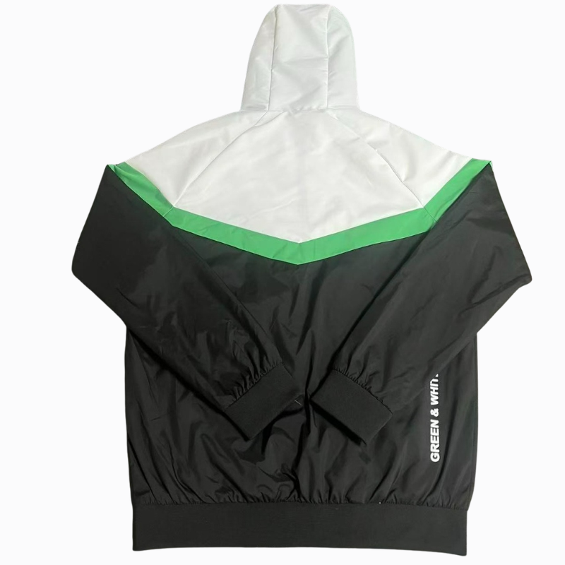 Brazil 2026 Windbreaker Jacket - White/Green