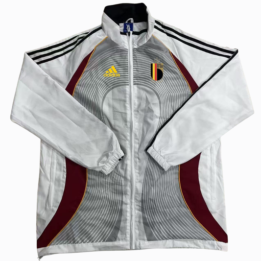 Belgium 2026 Windbreaker Jacket - Gray/Red