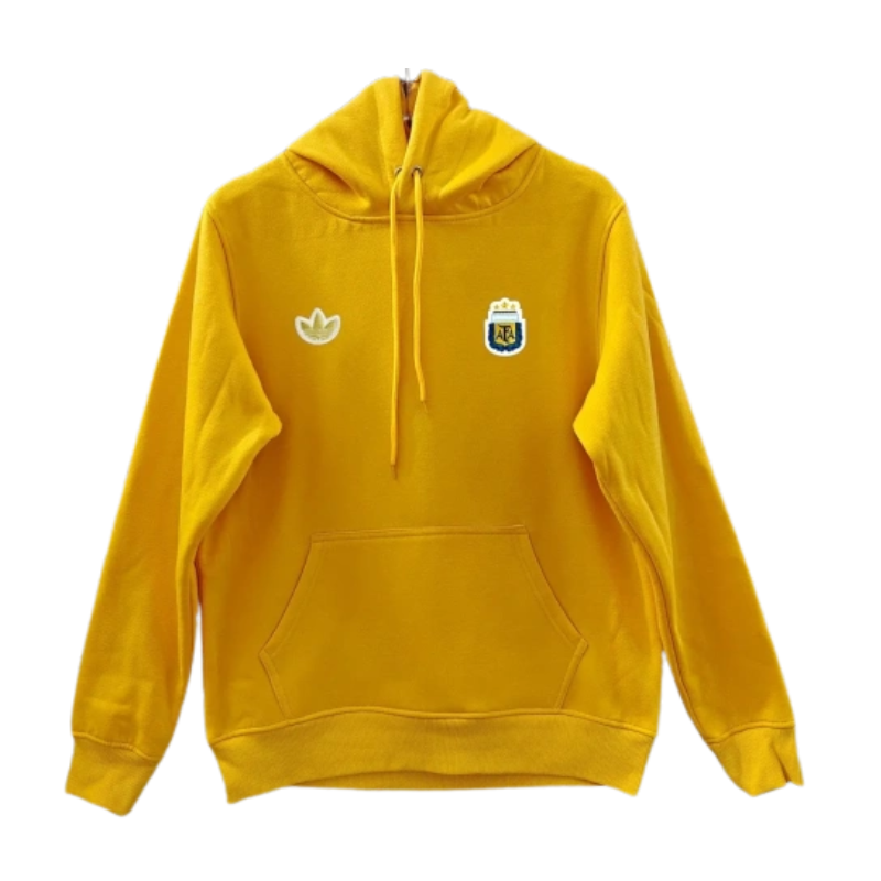 Argentina 26/27 Hoodie - Yellow