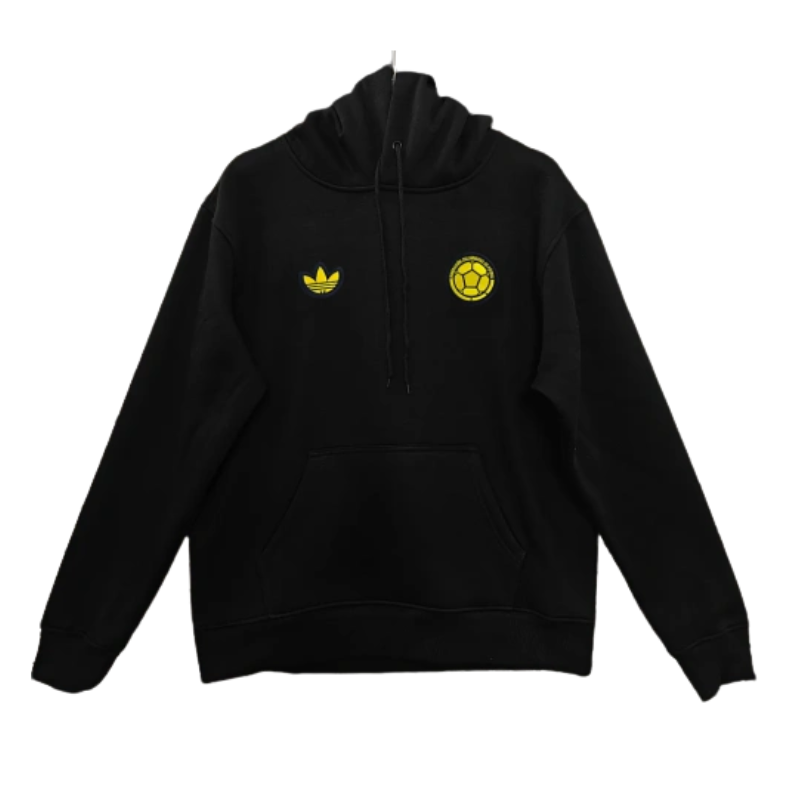 Colombia 2026 Team Hoodie Black - Yellow Crest