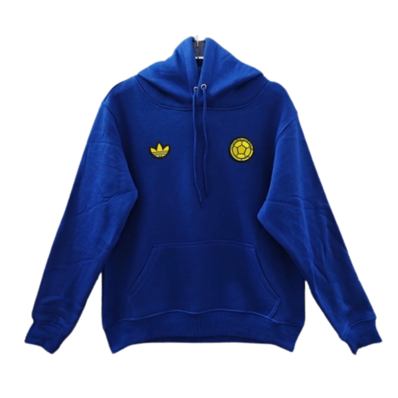 Colombia 2026 Team Hoodie Blue - Yellow Crest