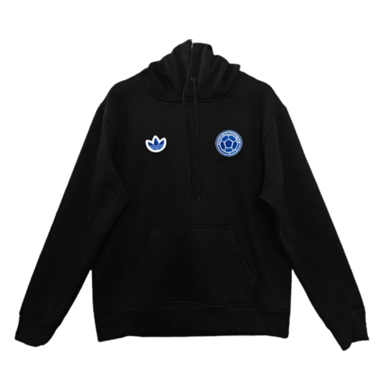 Colombia 2026 Team Hoodie Black - Blue Crest