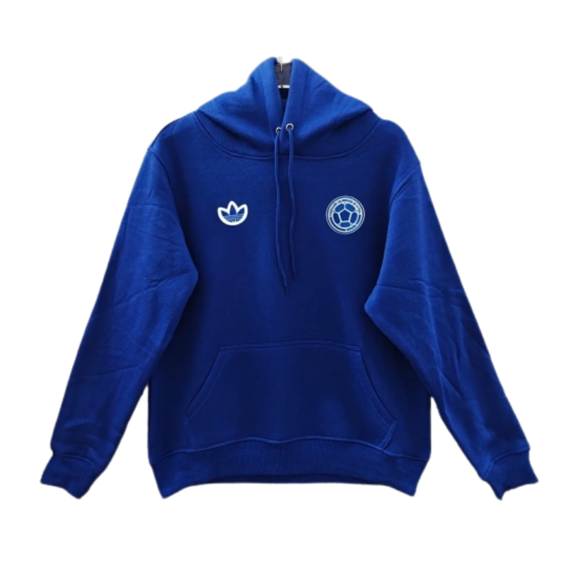 Colombia 2026 Team Hoodie Blue - White Crest