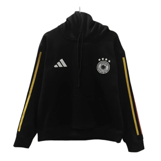Germany 2026/27 Team Hoodie - Black/Yellow