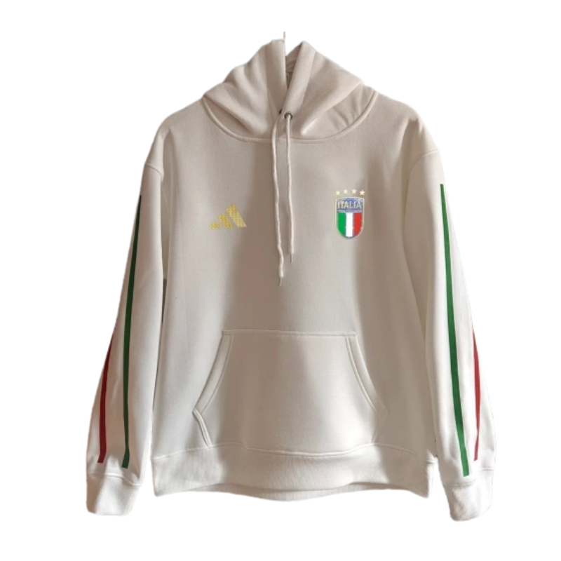 Italy 2026/27 Team Hoodie - White/Green
