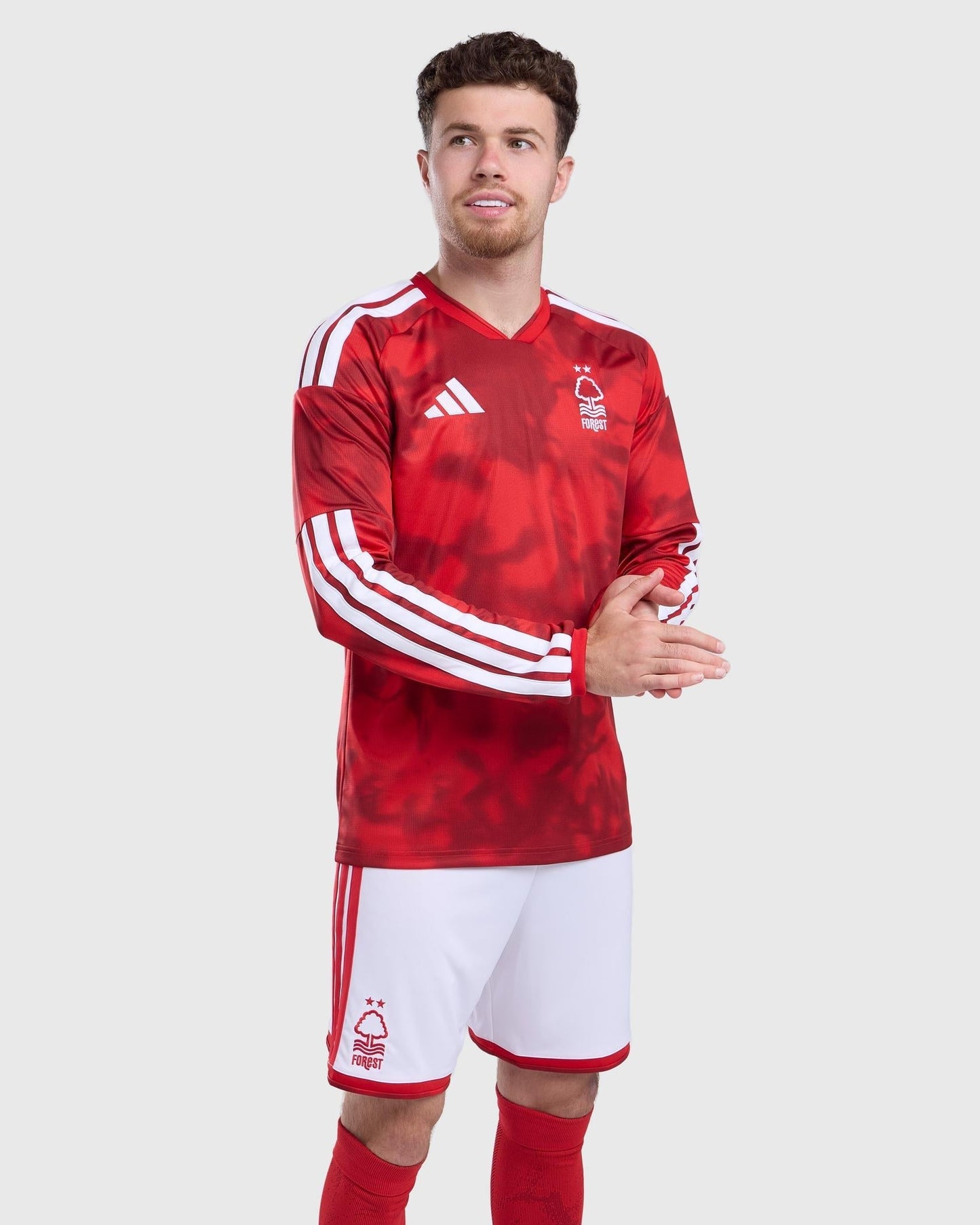 Nottingham Forest 26/27 Home Long Sleeve Jersey - Fan Version