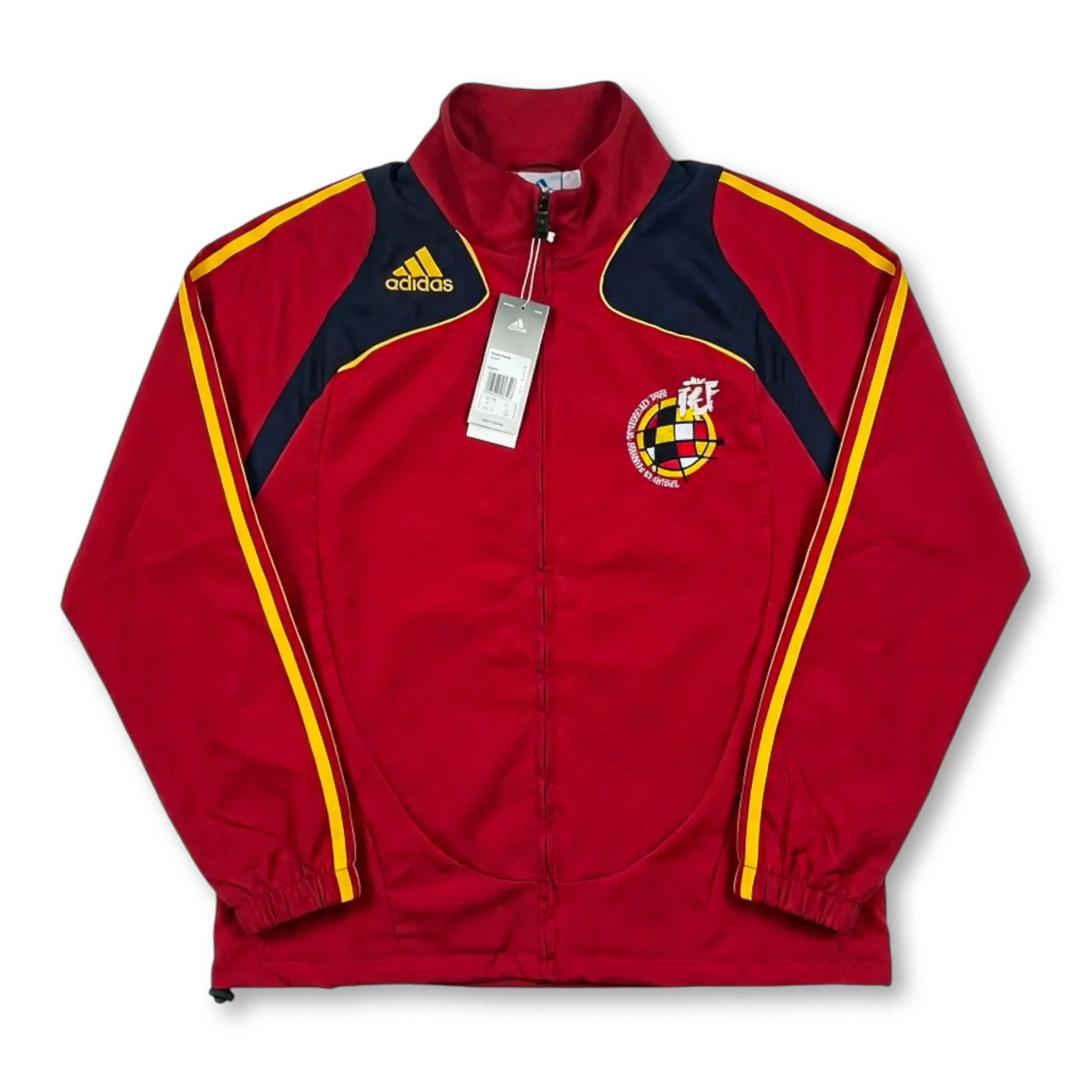 Spain 2002/03 Retro Windbreaker Jacket - Red