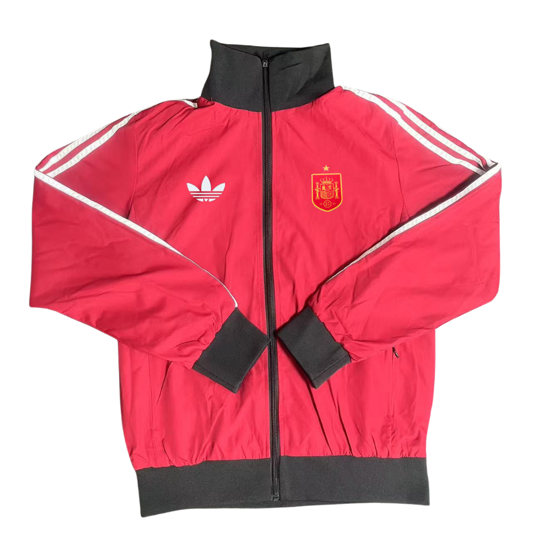 Spain 2025 Windbreaker Jacket - Red/Black