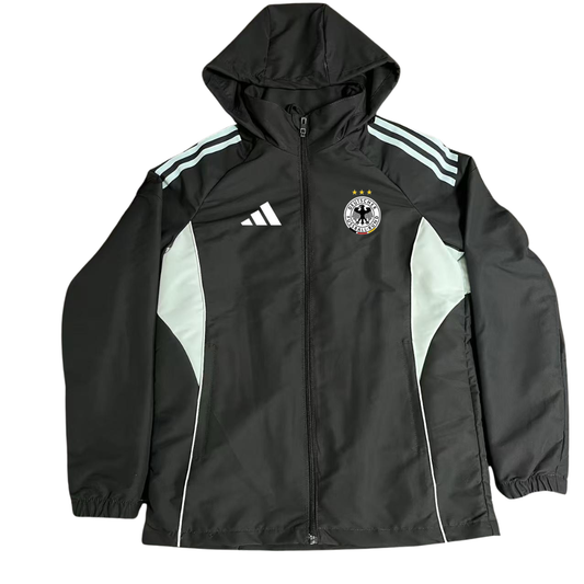 Germany 2026 Windbreaker Jacket - Black/White