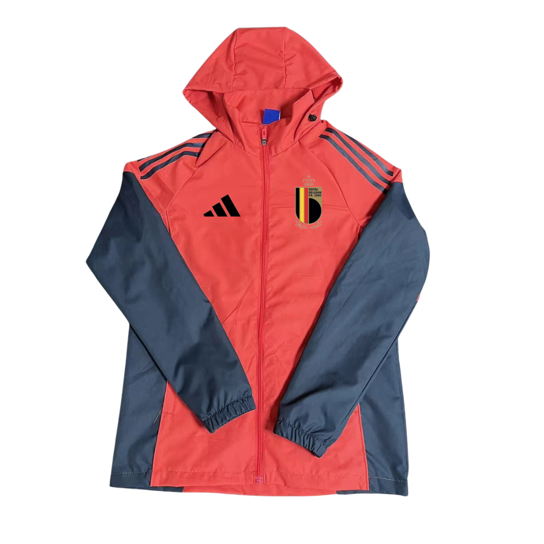 Belgium 2026 Windbreaker Jacket - Orange