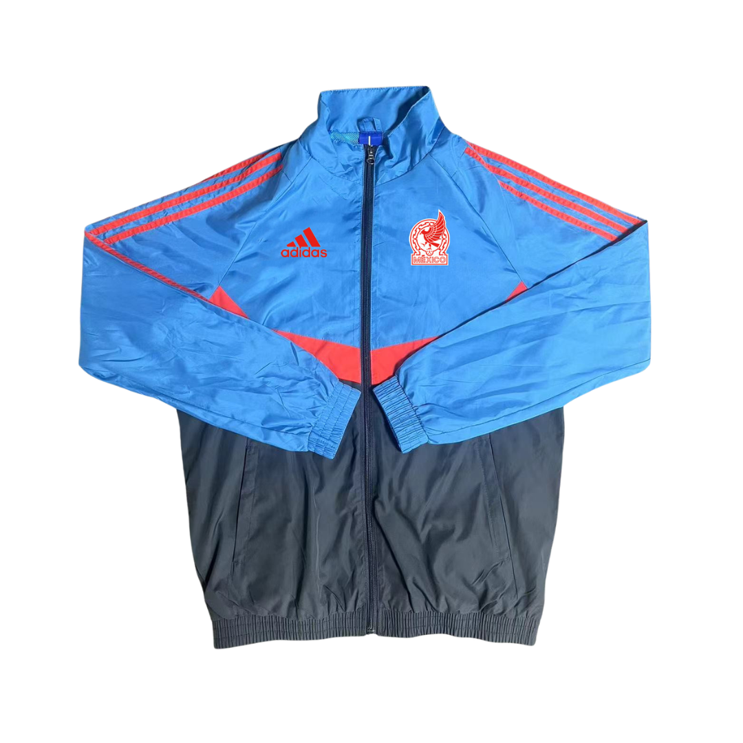 Mexico 2025 Windbreaker Jacket - Blue