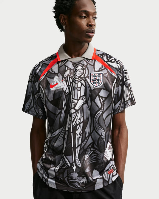 Palace x England 2026 "St. George" Stained Glass Jersey